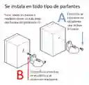 Soporte Base Pared Para Parlantes 5.1 De Teatros En Casa X 4