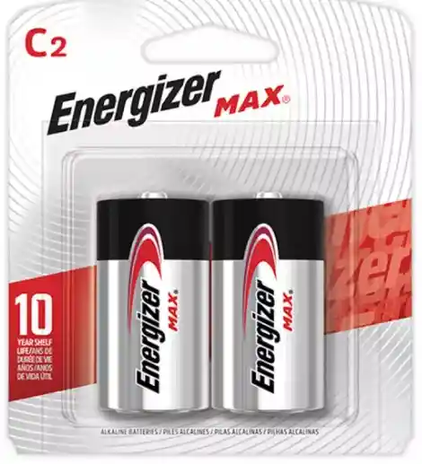 Energizer Pila Alcalina Tipo C