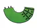 Collar Isabelino Talla S Verde