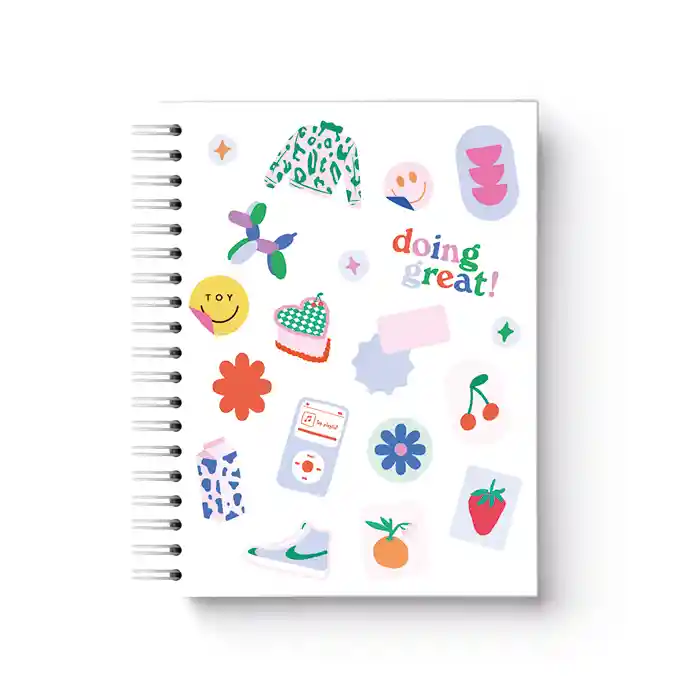 Cuaderno Pequeño Smiley Rayado