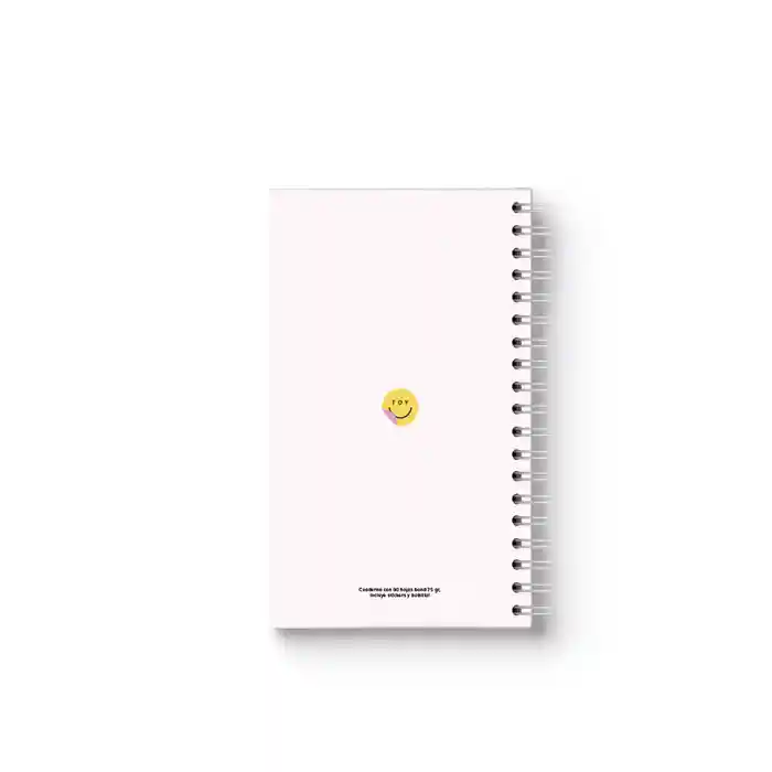 Cuaderno Pequeño Smiley Rayado