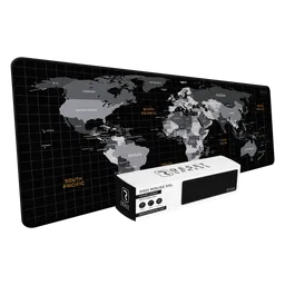 Pad Mouse Gamer Xxl World Map / 80cm X 30cm X 3mm Tela Speed
