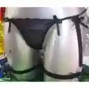 Sexy Tanga Hilo Con Liguero Y Ligas