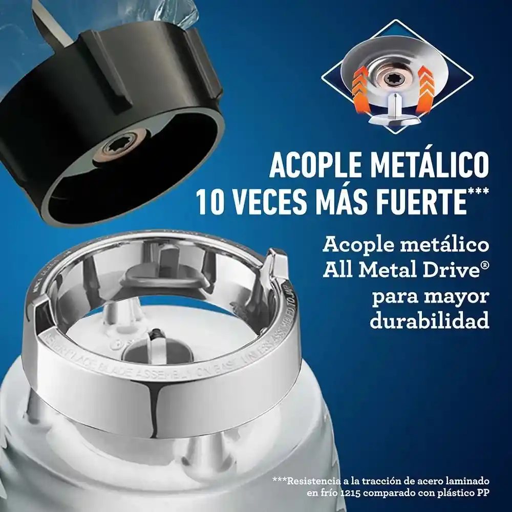 Oster Licuadora Clasicacon Perilla Ergonomica De 3 Velocidades Blst4655