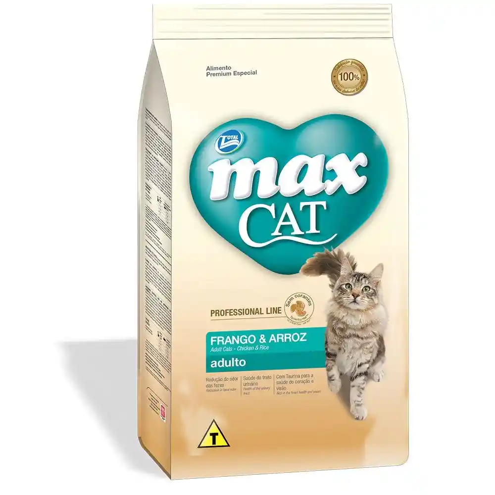 Max Cat Adulto Frango Y Arroz X 1 Kilo