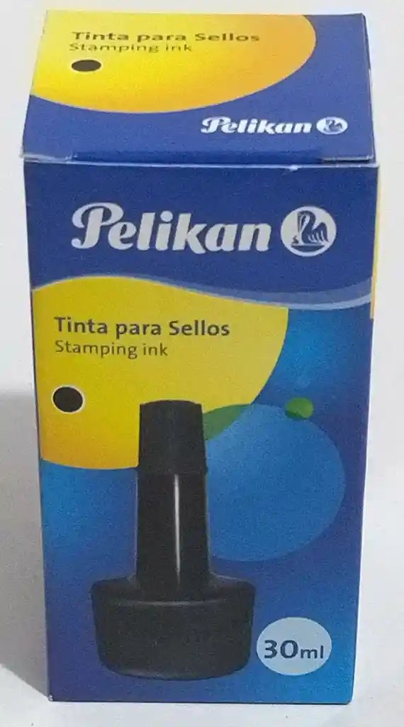 Tinta Para Sellos Negra