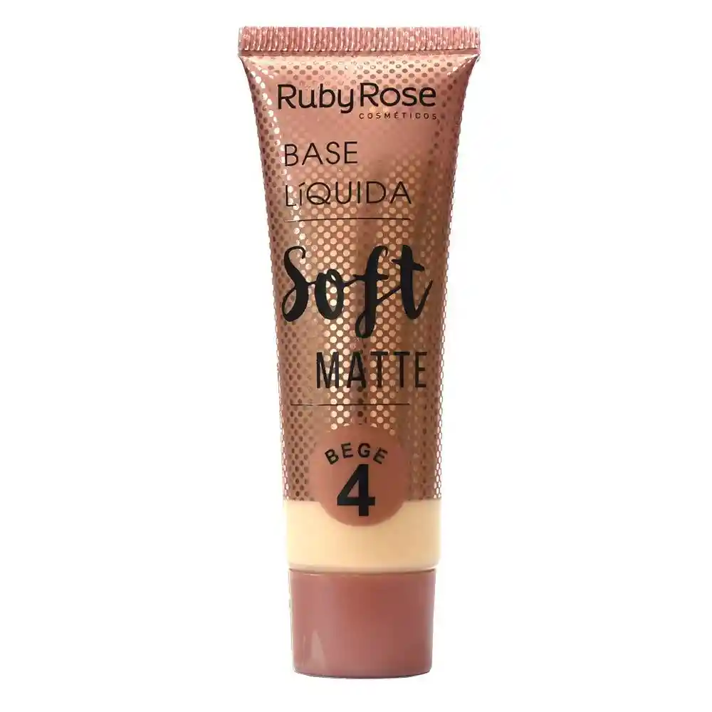  Base Soft Matte Beige 4  RUBY ROSE 