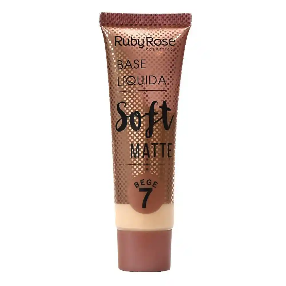  Base Soft Matte Beige 7  RUBY ROSE 