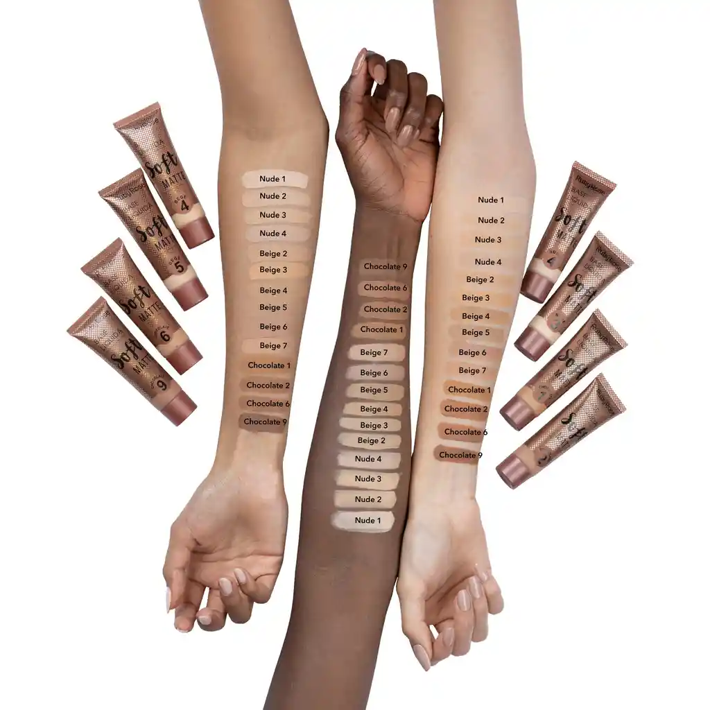  Base Soft Matte Beige 7  RUBY ROSE 