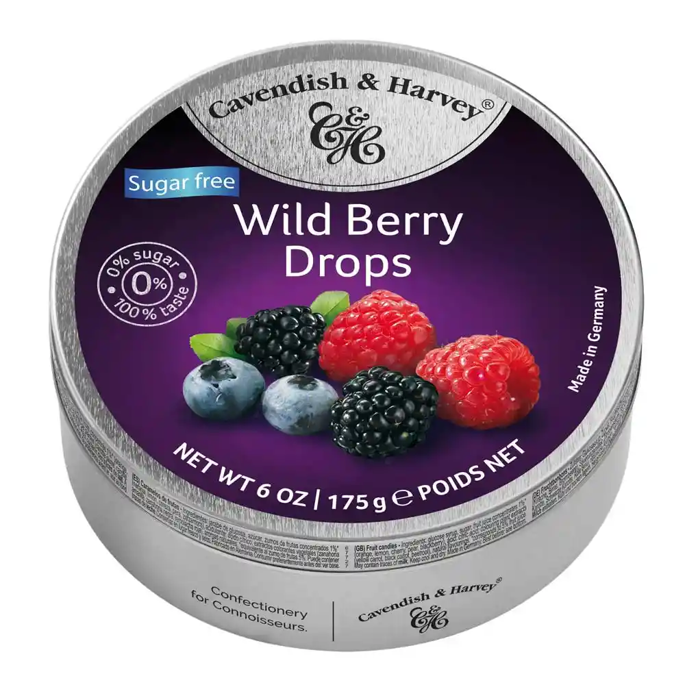Cavendish & Harvey Caramelofrutas Silvestres Sin Azucar 175G