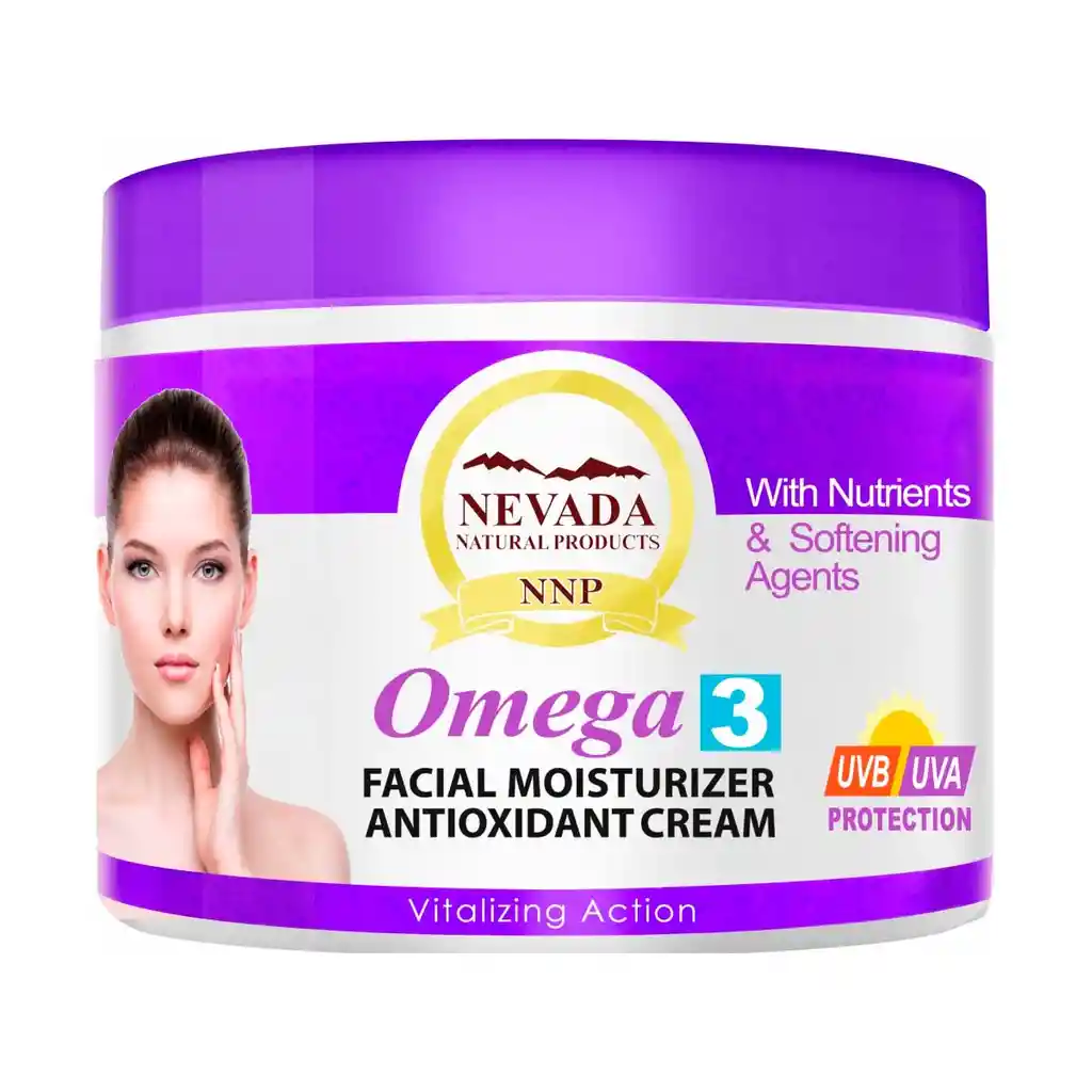 Nevada Natural Products Crema Facial Omega3 Anti-oxidante 283g