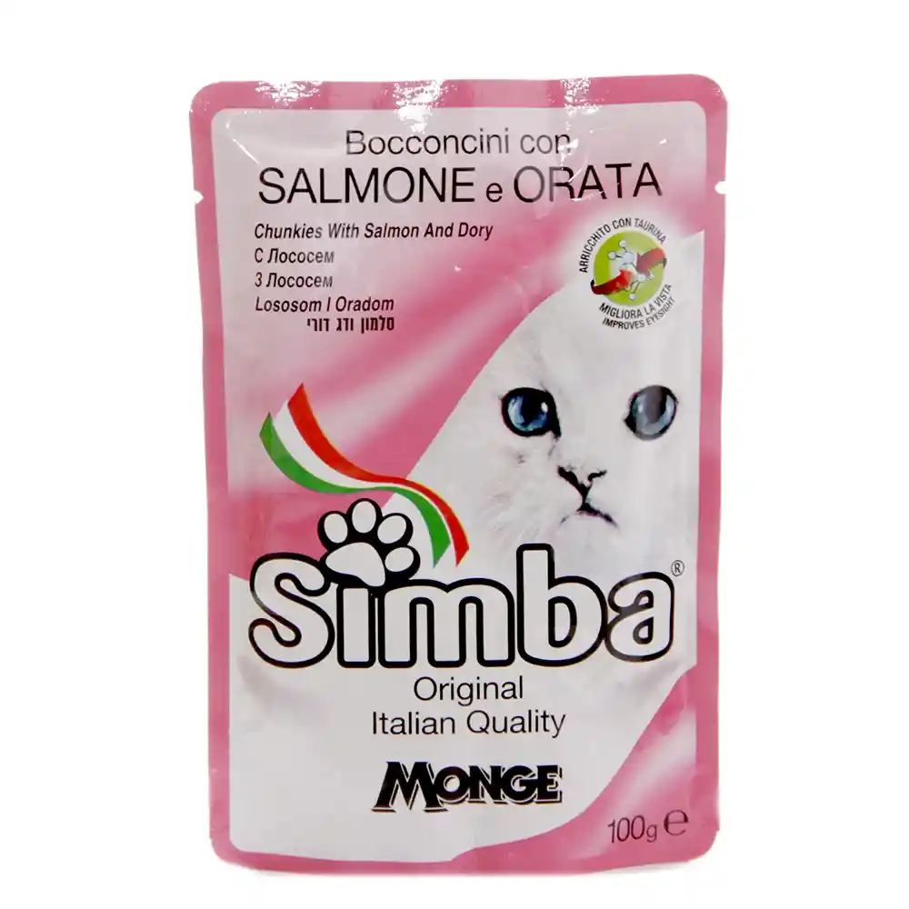 Simba Sobre Sabor Salmon - Orata X 100G