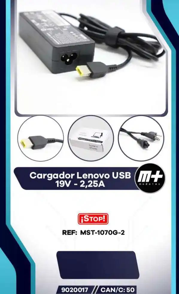 Cargador Lenovo Usb