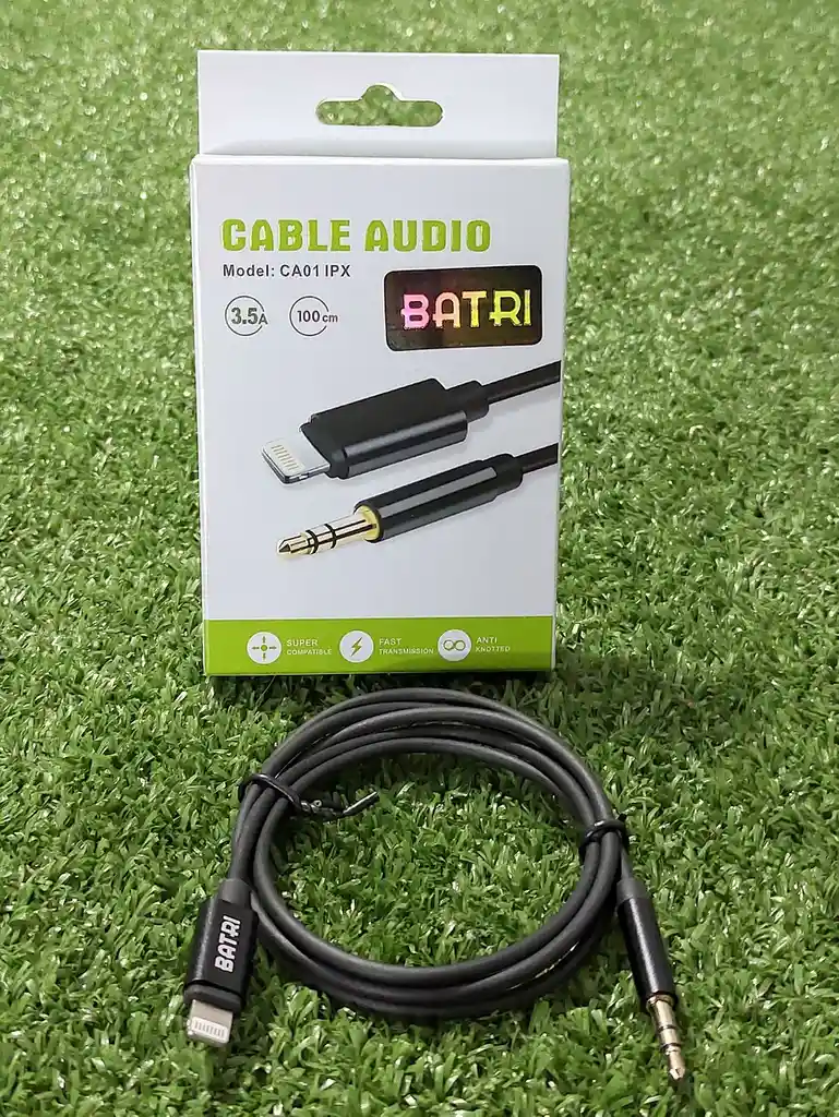 Apple Cable Auxiliar 1X1 | Iphone | | Batri | Cable Audio