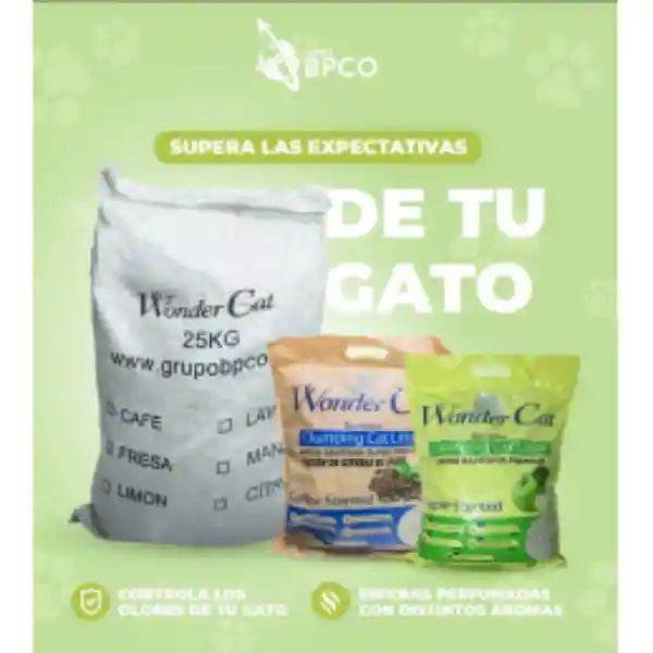 Wonder Cat Super Premium Manzana 4kg