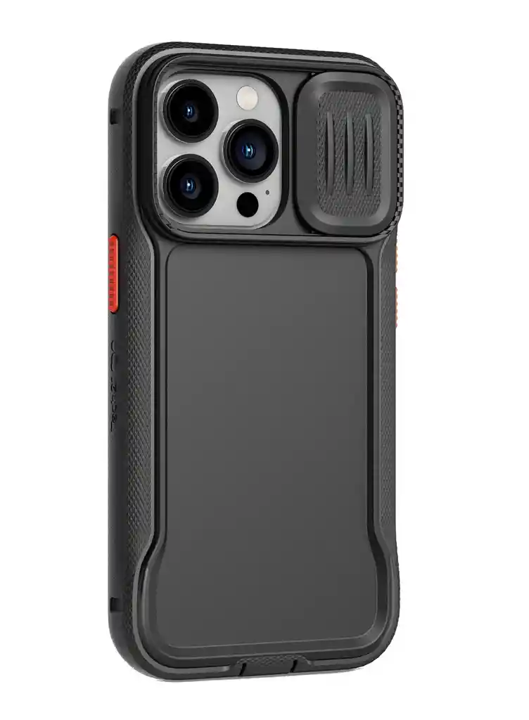 Estuche Protector Iphone 13 Pro Marca Tech21 Evo Max Con Funda Negro