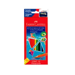  Colores  Faber Castell  X12 Triangular 