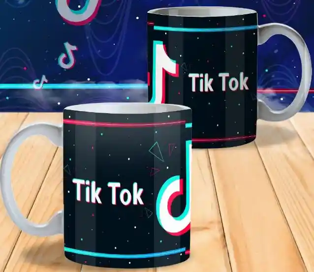 Vaso Mug Posillo Tik Tok