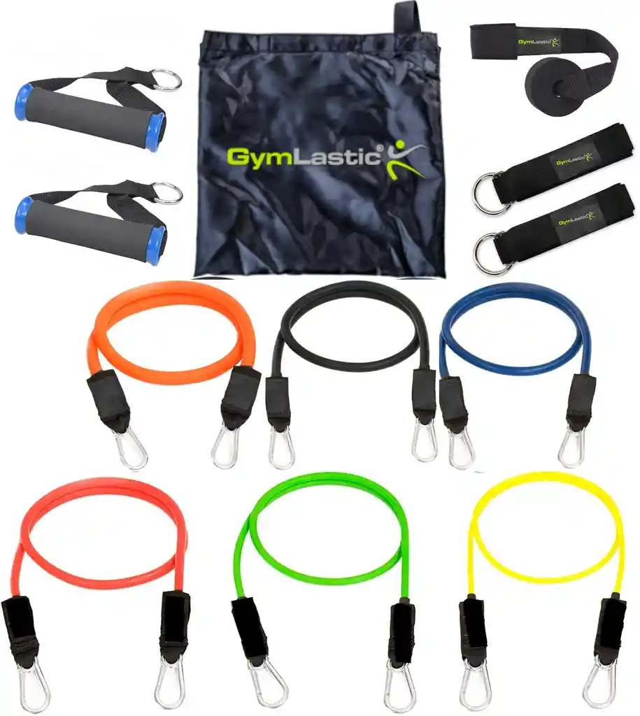 Bandas Elásticas Kit Teratubos Set X 6 Ejercicio Gym