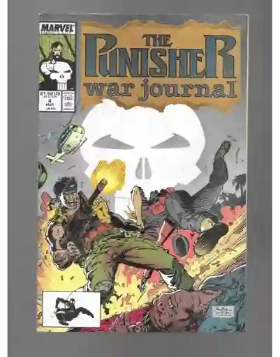 Marvel The Punisher War Journal 4 (Mar 1989. )