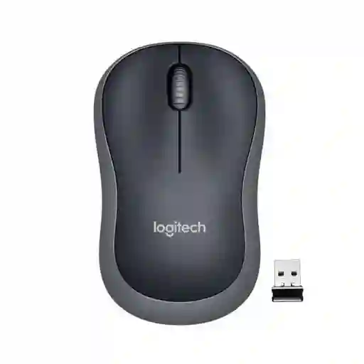 Mouse Logitech M185 Inalámbrico Negro Gris