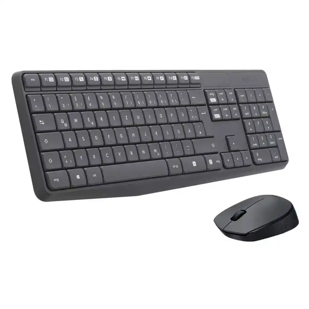 Combo Teclado Y Mouse Logitech Mk235 Inalámbrico