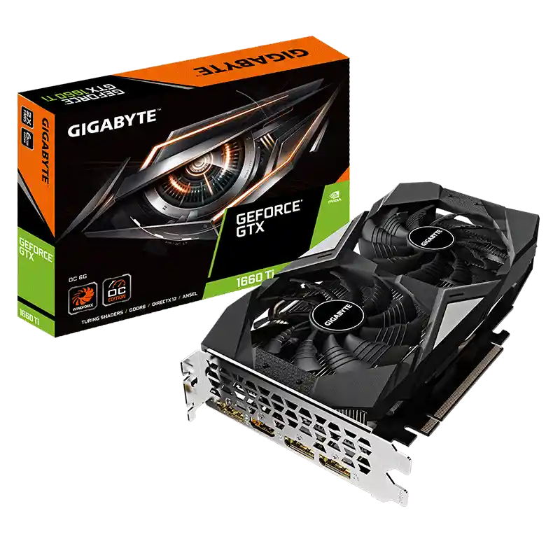 Gigabyte Tarjeta De Vídeo Geforce Gtx 1660 Ti Oc 6Gb