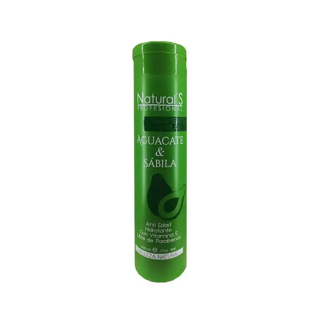 Naturals Tratamiento Capilar Aguacate Y Sabila