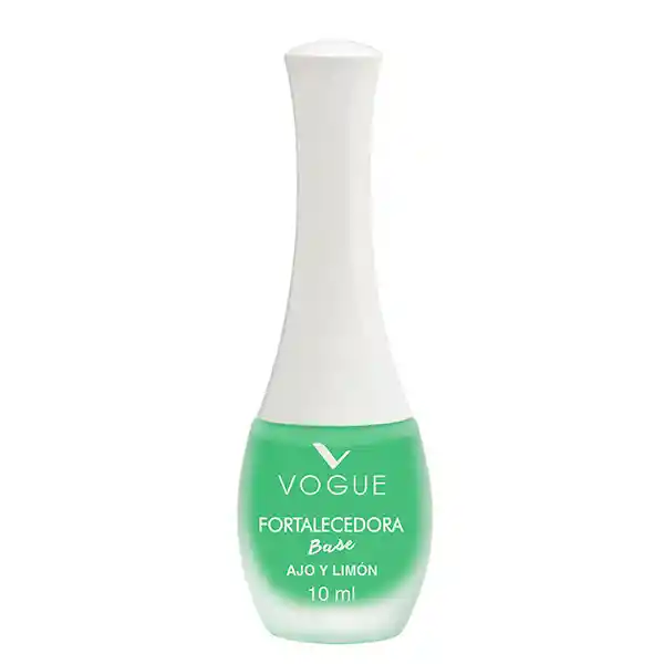 Vogue Esmalte Base Fortalecedora Ajo Y Limón X 10ml