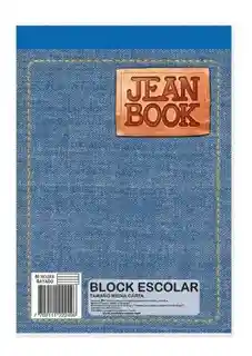 Block Carta Hoja Blanca Jean Book