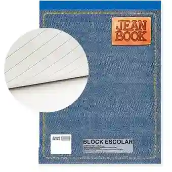 Block Carta Rayado Jean Book
