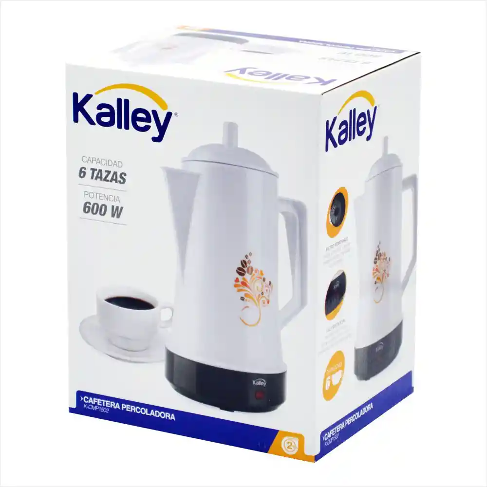 Kalley Cafetera Electrica / Percoladora K-Cmp1502