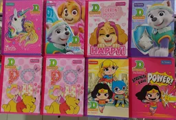 Cuaderno Ferrocarril Niña Cosido 100 Hojas