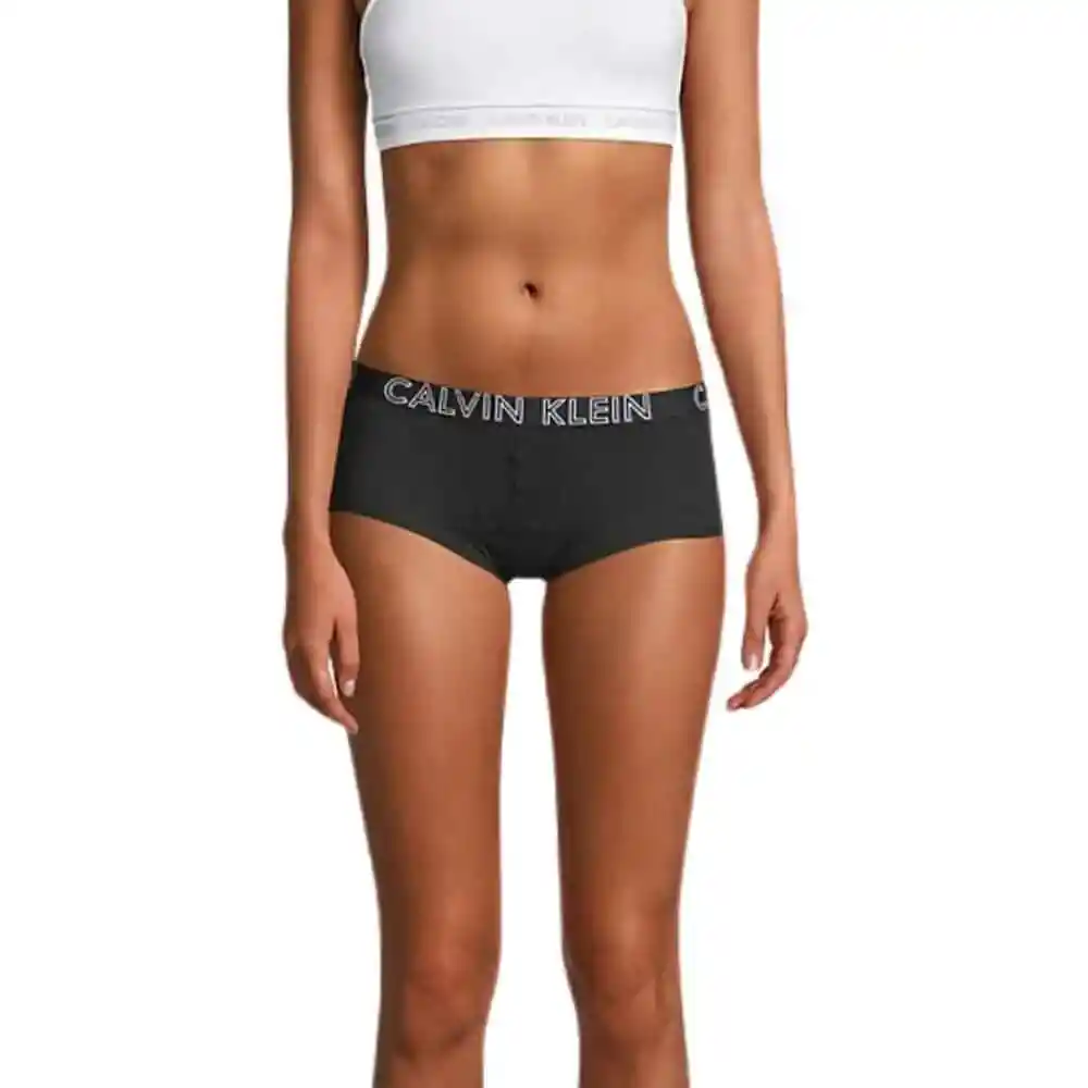 Talla - Panty Mujer Calvin Klein Ultimate Cotton Boyshort Black | Original