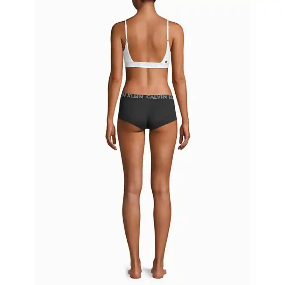 Talla - Panty Mujer Calvin Klein Ultimate Cotton Boyshort Black | Original