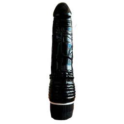 Vibrador Anal Vaginal Consolador Punto G Dildo Multi Velocidad Dong 18cm Negro