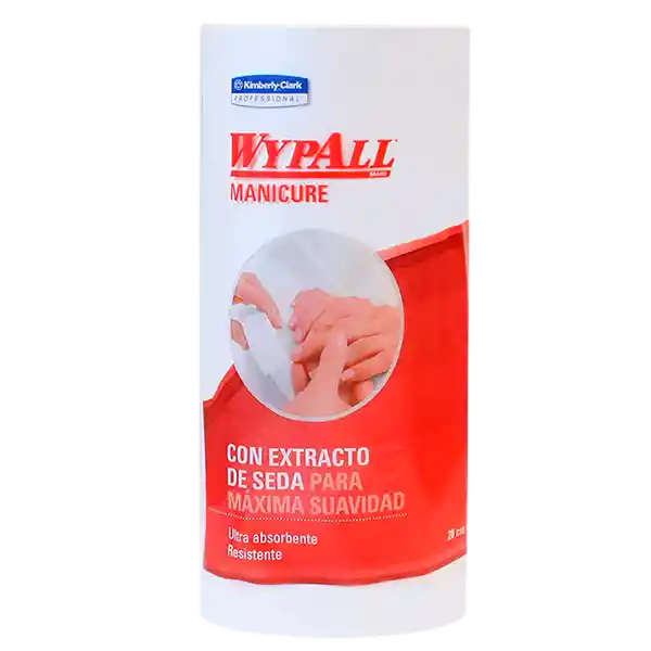 Empaq Wypall Toalla De Manicure X 88 Unds 28cmx41.5cm