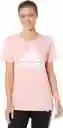 Talla S, - Camiseta Mujer Adidas Badge Of Sport T-shirt Pink | Original