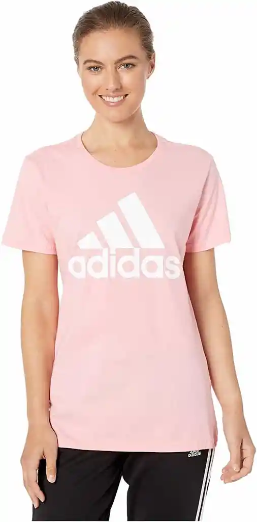 Talla S, - Camiseta Mujer Adidas Badge Of Sport T-shirt Pink | Original