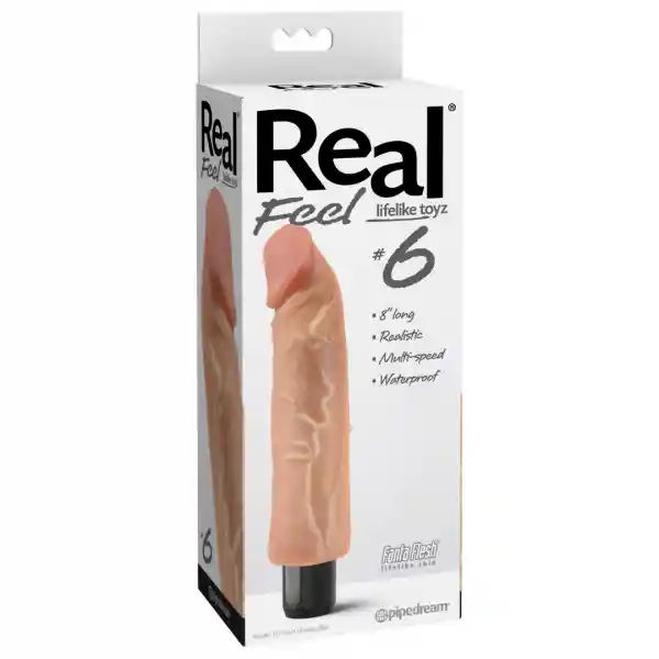 Consolador Vibrador Textura Y Piel Ultra Realista Pd-1376-21