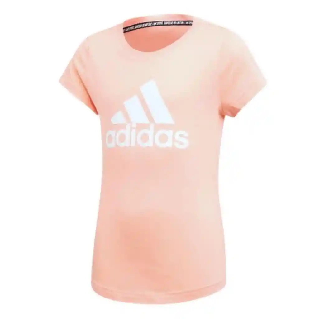 Talla,-camiseta Mujer Adidas Badge Of Sport T-shirt Coral | Original