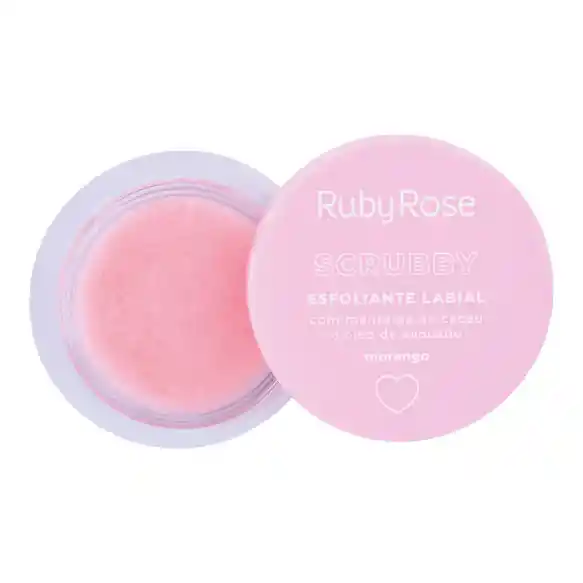 RUBY ROSE Scrubby Exfoliante Labial Fresa