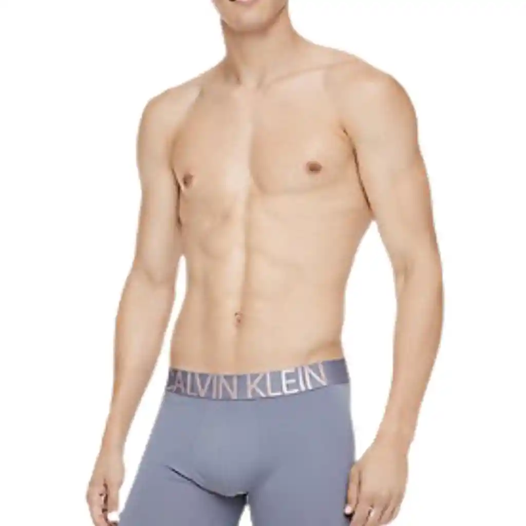 Talla S - Bóxer Hombre Calvin Klein Statement 1981 Low Rise Trunk Grey