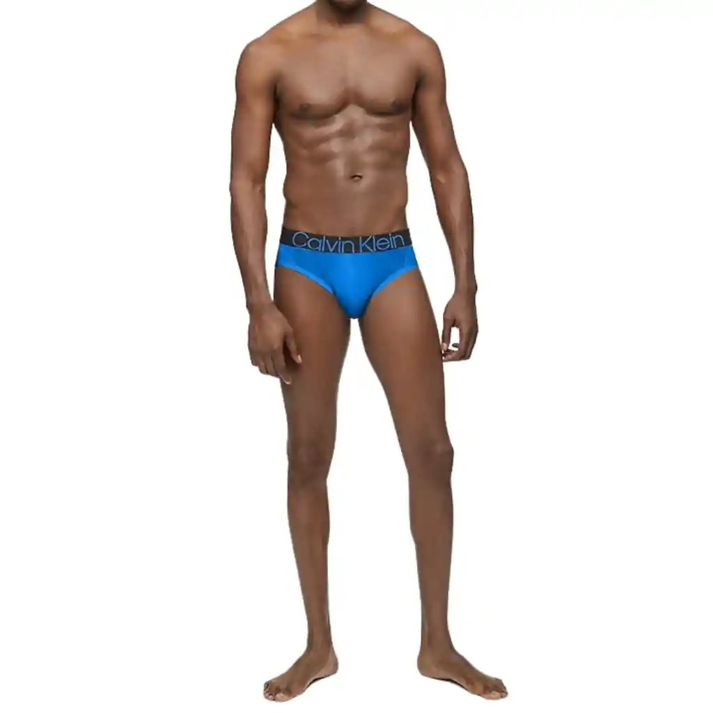 Talla S - Boxer Hombre Calvin Klein Reconsidered Comfort Brief Kettle Blue | Original