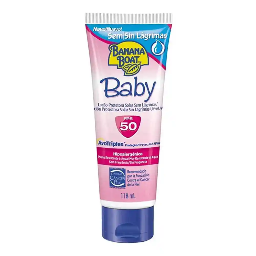 Banana Boat Protector Solar Baby FPS 50 sin Lágrimas 