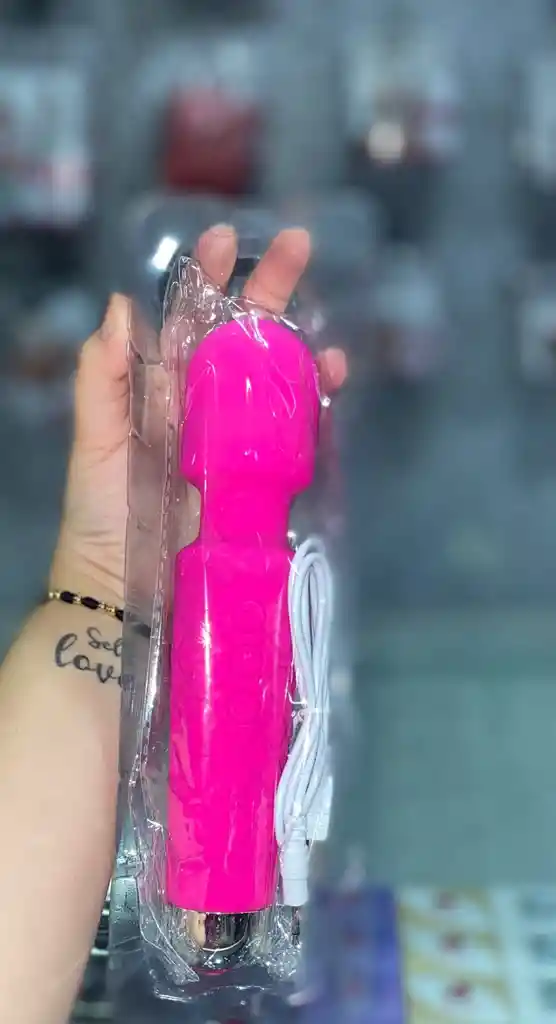 Vibrador Tipo Hitachi Recargable 20 Funciones