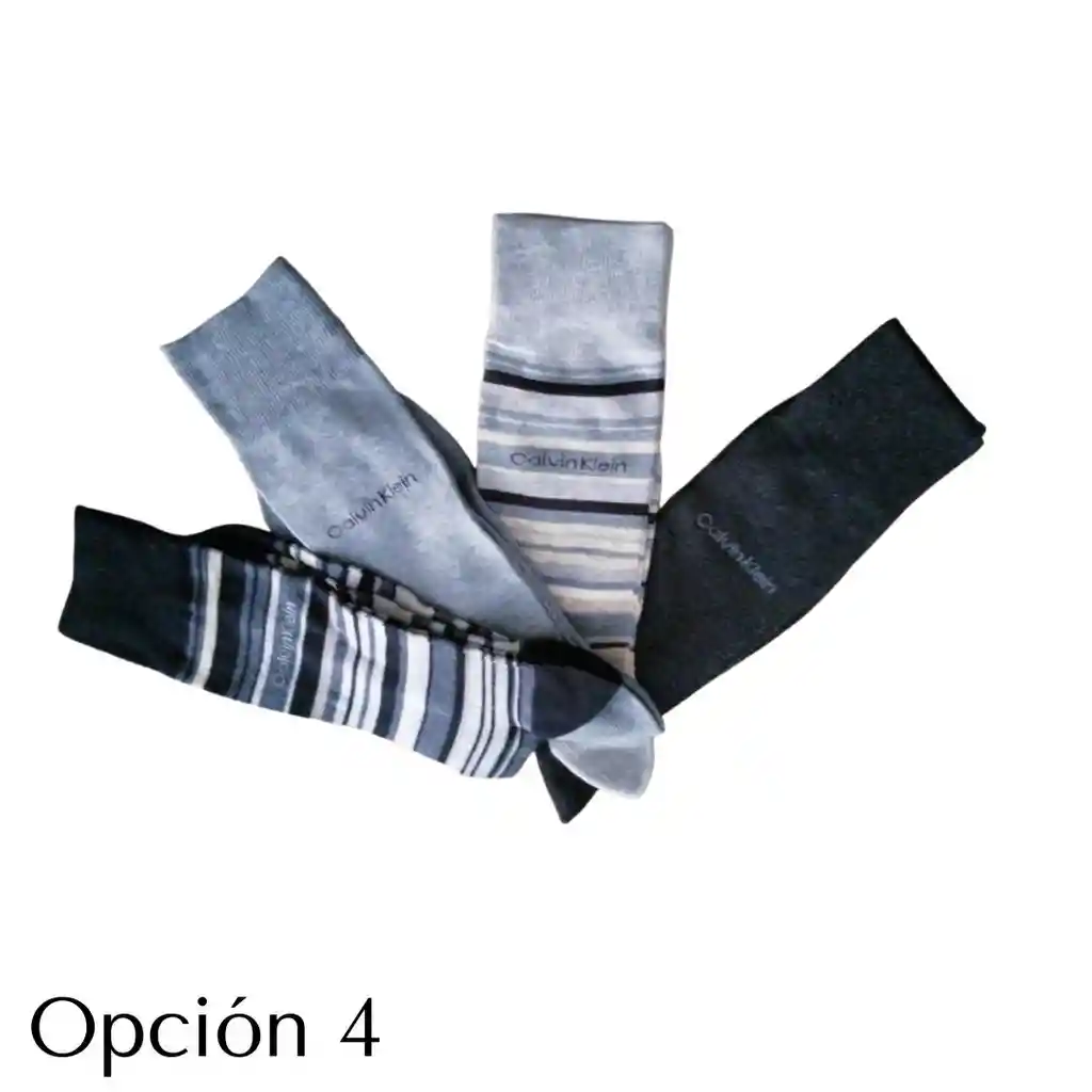 4 Pack Medias Unisex Calvin Klein | Original - Talla Única