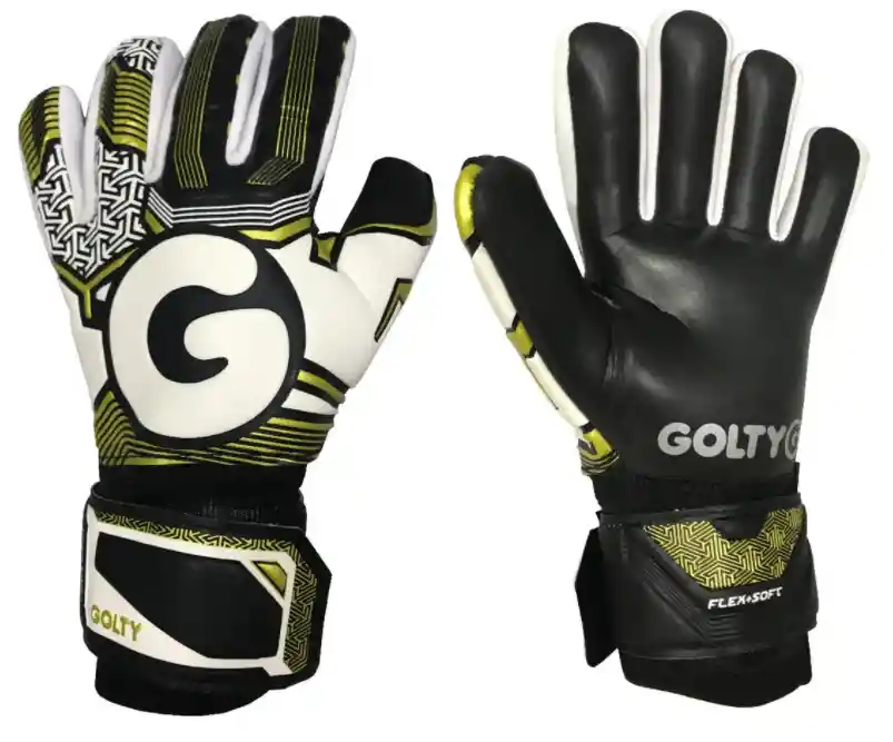 Guante De Fútbol Golty Competición Antifracturante Dorado Talla 08.0