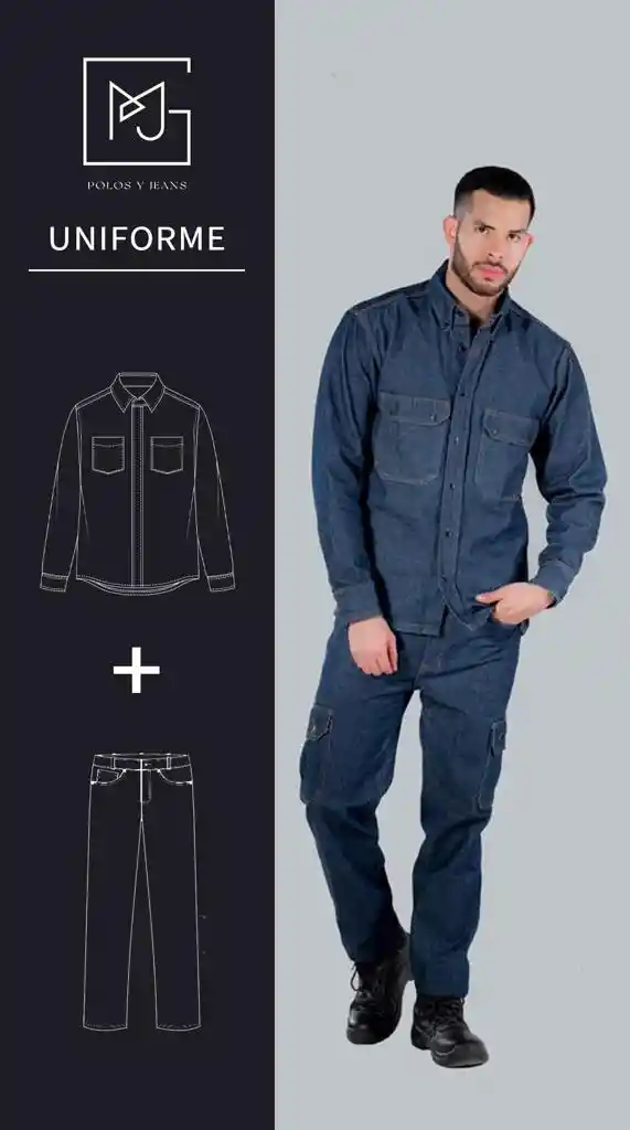 Camisa Ingeniero Caballero Talla L