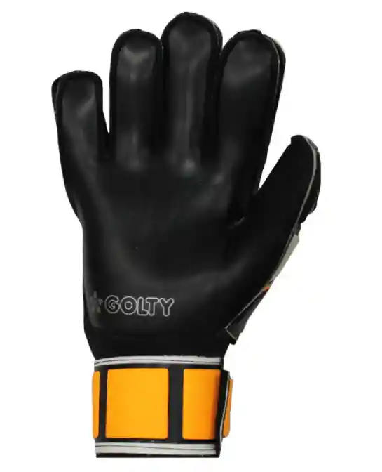 Guante De Futbol Golty Compettion Blok Antifracturante Naranja Talla 05.0